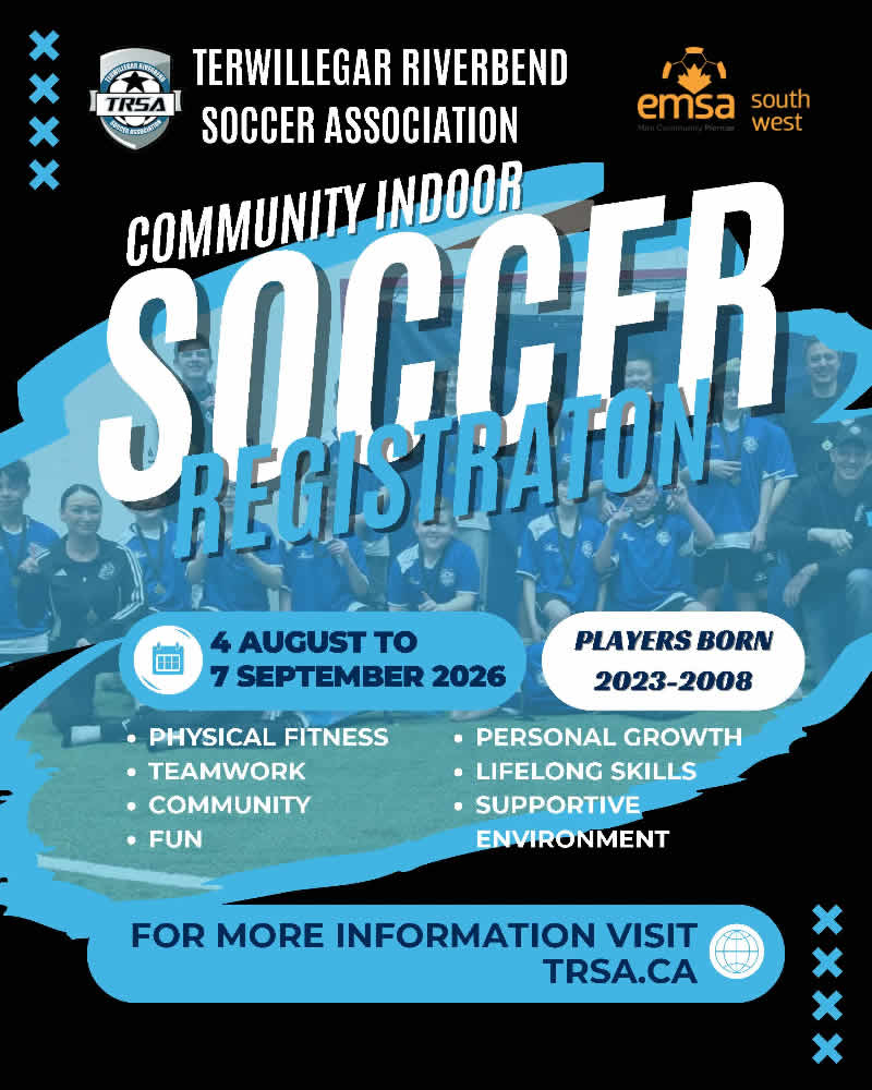 TRSA indoor soccer registration
